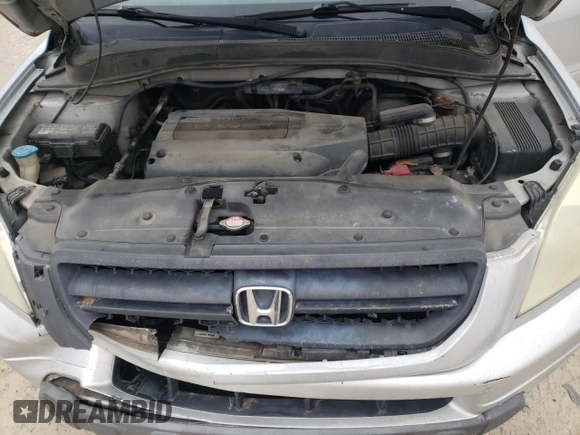 2003 Honda Pilot EX with VIN 2HKYF18583H529209, listed as a Copart auction lot 43279955 with 230,716 mi miles and Salvage Title. Bid and sale history available at DreamBid. Image 12.