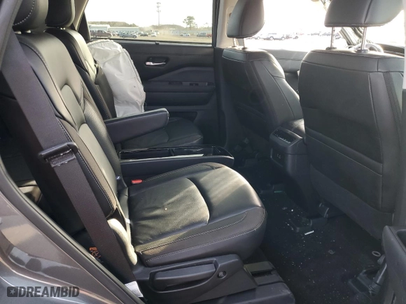 2024 Nissan Pathfinder SL with VIN 5N1DR3CD2RC206418, listed as a Copart auction lot 43750125 with 0 mi miles and Salvage Title. Bid and sale history available at carsss.com. Image 11.