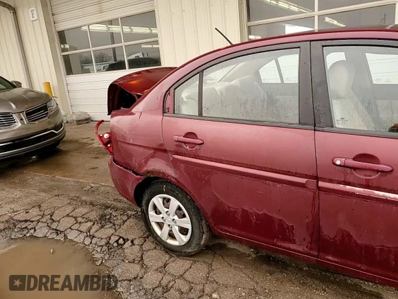 2009 Hyundai Accent Auto GLS with VIN KMHCN46C89U339954, listed as a Copart auction lot 49013765 with 112,720 mi miles and Salvage Title. Bid and sale history available at carsss.com. Image 10.