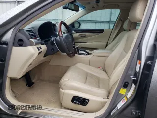 2017 Lexus LS with VIN JTHBL5EF1H5145295, listed as a Copart auction lot 42966075 with 0 mi miles and Salvage Title. Bid and sale history available at carsss.com. Image 7.