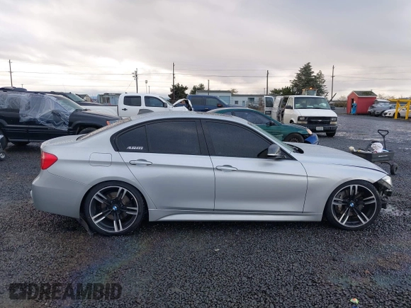 2013 BMW 3 Series 335i with VIN WBA3A9C50DF475024, listed as a IAAI auction lot 40884045 with 120,121 mi miles. Bid and sale history available at carsss.com. Image 14.