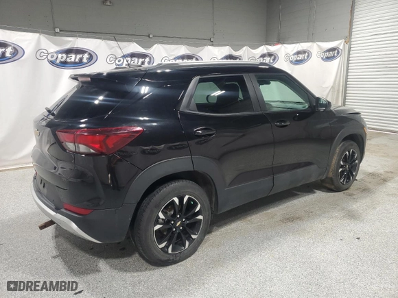 2022 Chevrolet TrailBlazer LT with VIN KL79MPSL1NB080090, listed as a Copart auction lot 42510375 with NaN miles and Clean Title. Bid and sale history available at carsss.com. Image 3.