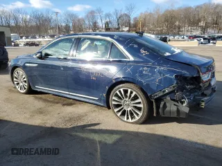 2019 Lincoln Continental Reserve with VIN 1LN6L9NC0K5607462, listed as a Copart auction lot 44191765 with 78,593 mi miles and Salvage Title. Bid and sale history available at DreamBid. Image 2.