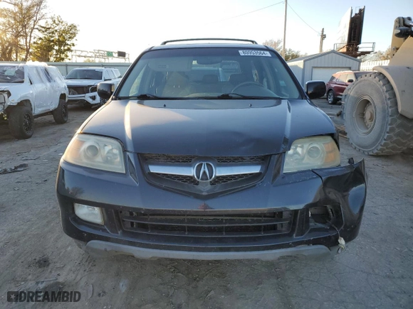 2004 Acura MDX Touring Pkg with VIN 2HNYD18644H526195, listed as a Copart auction lot 80953564 with 237,743 mi miles and Salvage Title. Bid and sale history available at carsss.com. Image 5.