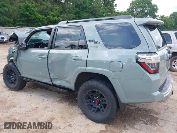2023 Toyota 4Runner TRD Off Road Premium with VIN JTERU5JR6P6167259, listed as a IAAI auction lot 42126442 with 24,832 mi miles and . Bid and sale history available at DreamBid. Image 3.