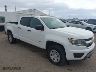 2018 Chevrolet Colorado 4WD Work Truck with VIN 1GCGTBEN7J1201122, listed as a IAAI auction lot 41865799 with 127,104 mi miles. Bid and sale history available at carsss.com. Image 1.