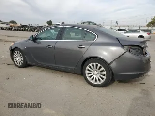 2011 Buick Regal CXL Turbo TO1 with VIN W04GV5EV9B1084036, listed as a Copart auction lot 75712394 with 141,318 mi miles and Salvage Title. Bid and sale history available at carsss.com. Image 2.
