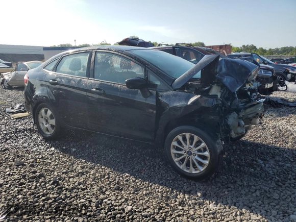 2018 Ford Fiesta S with VIN 3FADP4AJ5JM125950, listed as a Copart auction lot 61753035 with 136,414 mi miles and Salvage title. Bid and sale history available at DreamBid. Image 4.