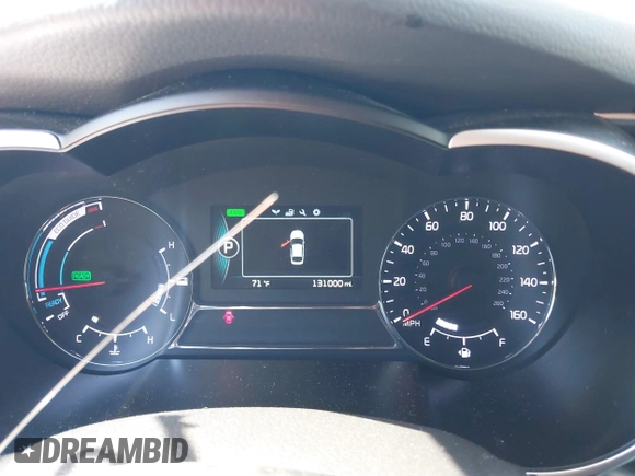 2015 Kia Optima Hybrid with VIN KNAGM4AD2F5082642, listed as a IAAI auction lot 39434717 with 131,000 mi miles. Bid and sale history available at carsss.com. Image 7.