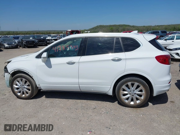 2016 Buick Envision Premium I with VIN LRBFXESX6GD235100, listed as a IAAI auction lot 41985343 with 51,376 mi miles and . Bid and sale history available at DreamBid. Image 15.