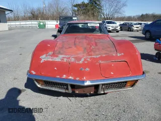 1972 Chevrolet Corvette with VIN 1Z37K2S513342, listed as a Copart auction lot 48513295 with 14,945 mi miles and Clean title. Bid and sale history available at DreamBid. Image 5.