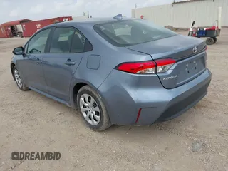 2024 Toyota Corolla LE with VIN 5YFB4MDE6RP179593, listed as a IAAI auction lot 42125565 with 25,856 mi miles. Bid and sale history available at carsss.com. Image 3.