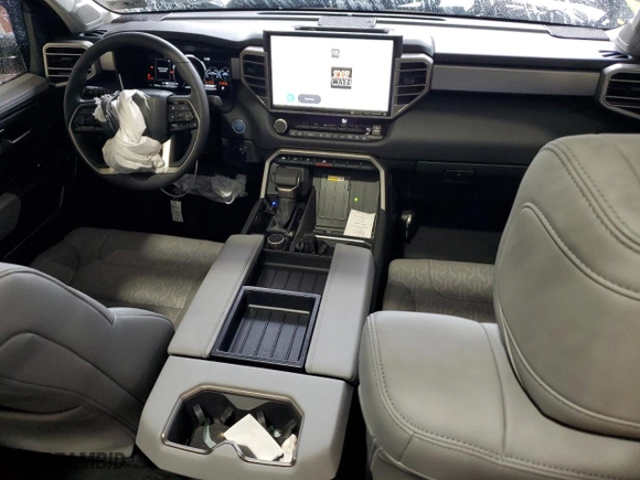 2024 Toyota Tundra 4WD Limited Hybrid with VIN 5TFWC5DB5RX073881, listed as a Copart auction lot 72353554 with 7,652 mi miles and Salvage Title. Bid and sale history available at carsss.com. Image 8.