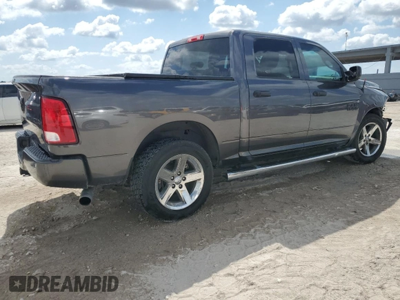 2018 Ram 1500 Express z VIN 1C6RR7KG1JS258072, wystawiony jako Copart lot #53433775 z przebiegiem 122 000 mil mil oraz Szkoda całkowita • Salvage title. Historia ofert i sprzedaży dostępna na DreamBid. Obrazek 3.