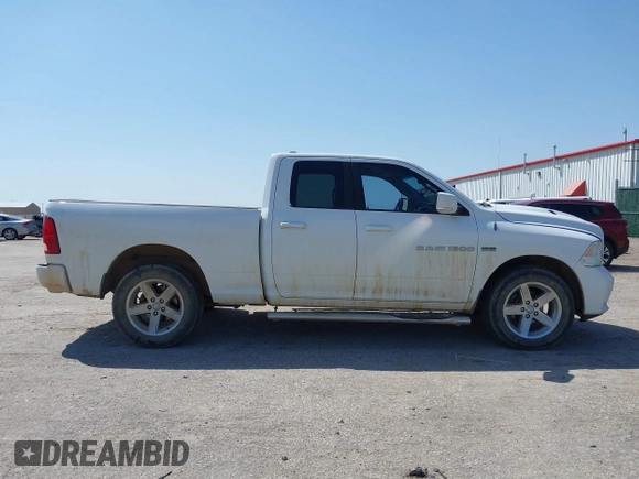 2012 Ram 1500 Sport с VIN 1C6RD7HT2CS123222, выставлен на аукционе IAAI как лот 42032377 с пробегом 161 728 миль миль и . История ставок и продаж доступна на DreamBid. Изображение 13.