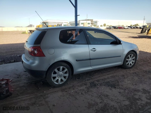 2007 Volkswagen Rabbit with VIN WVWBR71K47W026020, listed as a Copart auction lot 51608765 with 87,496 mi miles and Clean Title. Bid and sale history available at carsss.com. Image 3.