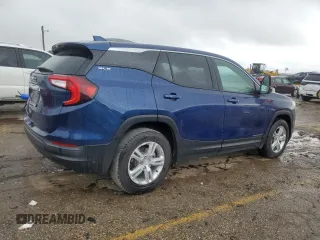 2022 GMC Terrain SLE with VIN 3GKALMEV8NL298044, listed as a Copart auction lot 60679945 with 68,814 mi miles and Salvage title. Bid and sale history available at DreamBid. Image 3.