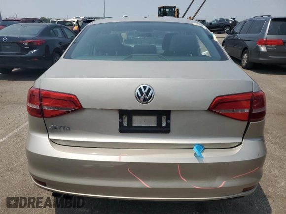 2015 Volkswagen Jetta S с VIN 3VW2K7AJ9FM278143, выставлен на аукционе Copart как лот 58968425 с пробегом 125 220 миль миль и Списание • Salvage title. История ставок и продаж доступна на DreamBid. Изображение 6.