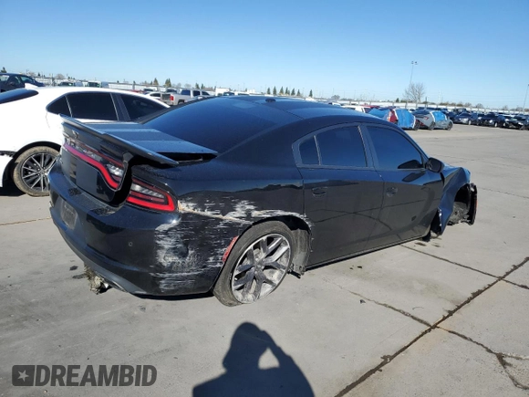 2019 Dodge Charger SXT with VIN 2C3CDXBG1KH553523, listed as a Copart auction lot 46865175 with 112,507 mi miles and Salvage Title. Bid and sale history available at carsss.com. Image 3.