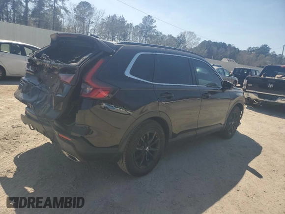 2024 Honda CR-V Sport-L with VIN 7FARS5H84RE038150, listed as a Copart auction lot 48692645 with 36,132 mi miles and Salvage Title. Bid and sale history available at DreamBid. Image 3.