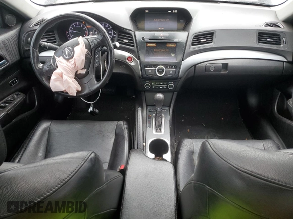 2018 Acura ILX Premium with VIN 19UDE2F76JA003162, listed as a Copart auction lot 55812335 with 60,266 mi miles and Salvage title. Bid and sale history available at DreamBid. Image 8.