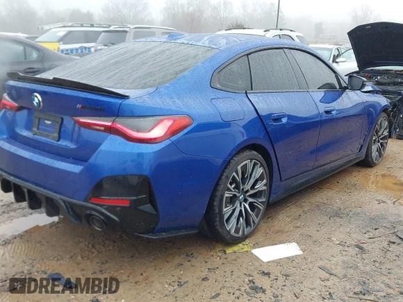 2023 BMW 4 Series 430i with VIN WBA63AV01PFP62872, listed as a IAAI auction lot 41575065 with 25,943 mi miles and . Bid and sale history available at DreamBid. Image 4.