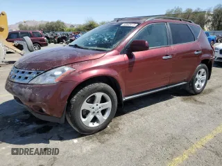 2005 Nissan Murano SL z VIN JN8AZ08T75W321468, wystawiony jako Copart lot #52633415 z przebiegiem 174 807 mil mil oraz Szkoda całkowita • Salvage title. Historia ofert i sprzedaży dostępna na DreamBid. Obrazek 1.