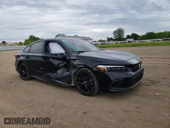 2022 Honda Civic Sport z VIN 2HGFE2F53NH600445, wystawiony jako Copart lot #57883355 z przebiegiem 47 235 mil mil oraz Szkoda całkowita • Salvage title. Historia ofert i sprzedaży dostępna na DreamBid. Obrazek 13.