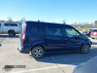 2015 Ford Transit Connect Wagon Titanium with VIN NM0GE9G75F1177148, listed as a IAAI auction lot 41035037 with 139,205 mi miles. Bid and sale history available at carsss.com. Image 14.