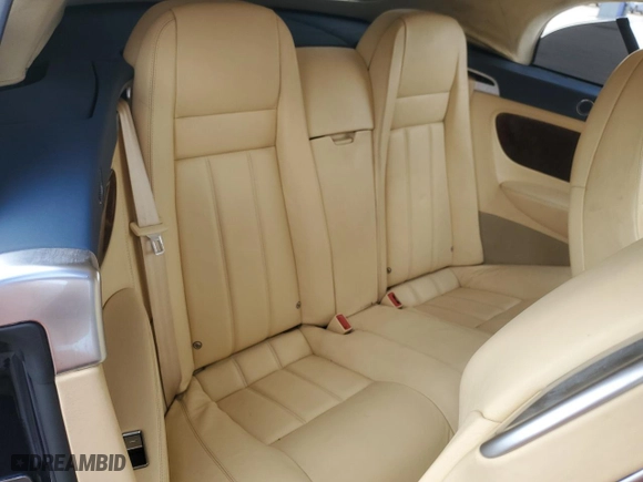 2008 Bentley Continental GT with VIN SCBDR33W08C056249, listed as a Copart auction lot 70410434 with 26,881 mi miles and Salvage Title. Bid and sale history available at carsss.com. Image 10.