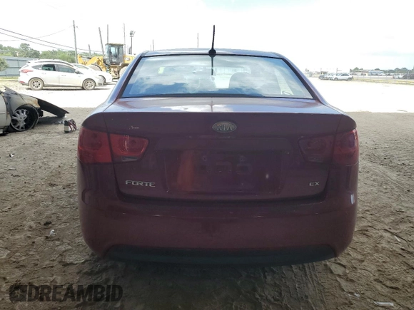 2011 Kia Forte EX with VIN KNAFU4A29B5418470, listed as a Copart auction lot 61144774 with 151,601 mi miles and Salvage Title. Bid and sale history available at carsss.com. Image 6.