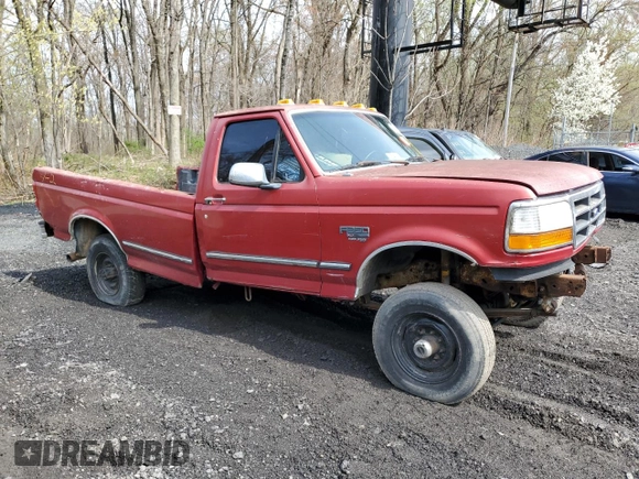 1997 Ford F-350 with VIN 1FTHF36F4VEB28332, listed as a Copart auction lot 51759825 with Not provided miles and Salvage title. Bid and sale history available at DreamBid. Image 4.