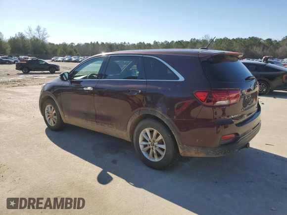 2020 Kia Sorento LX V6 with VIN 5XYPGDA57LG618541, listed as a Copart auction lot 85207814 with 85,435 mi miles and Salvage Title. Bid and sale history available at carsss.com. Image 2.