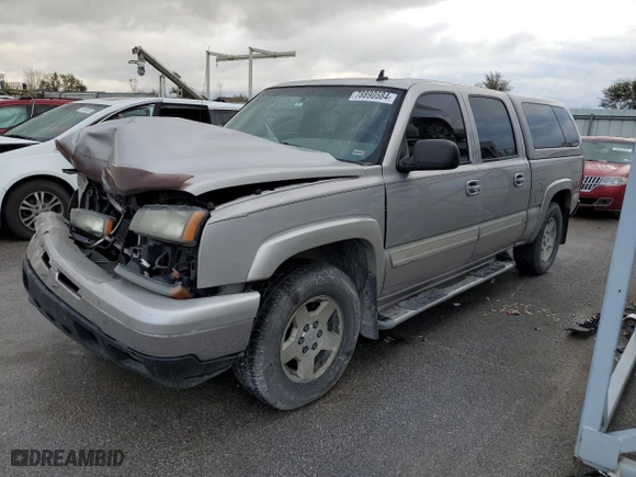 2006 Chevrolet Silverado 1500 LT1 with VIN 2GCEK13T561142868, listed as a Copart auction lot 78890584 with 180,858 mi miles and Salvage Title. Bid and sale history available at carsss.com. Image 1.