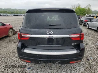 2019 Infiniti QX80 Luxe z VIN JN8AZ2NE4K9233361, wystawiony jako Copart lot #55152495 z przebiegiem 100 382 mil mil oraz Szkoda całkowita • Salvage title. Historia ofert i sprzedaży dostępna na DreamBid. Obrazek 6.