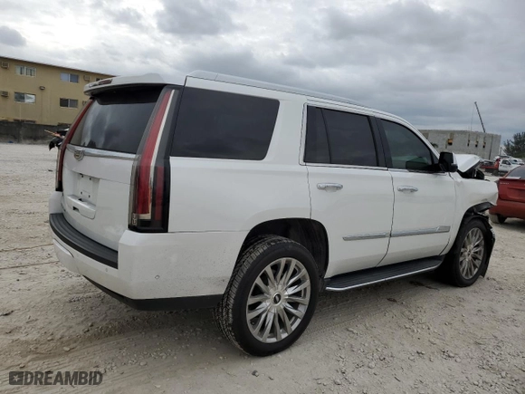 2017 Cadillac Escalade with VIN 1GYS3AKJ9HR181693, listed as a Copart auction lot 81844944 with 81,854 mi miles and Non Repairable. Bid and sale history available at carsss.com. Image 3.