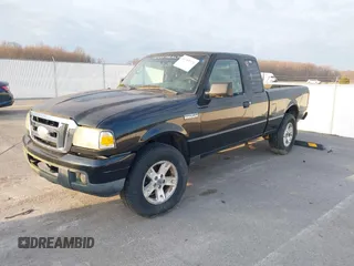 2006 Ford Ranger XLT with VIN 1FTZR45E16PA84497, listed as a IAAI auction lot 41785721 with 231,262 mi miles. Bid and sale history available at carsss.com. Image 2.