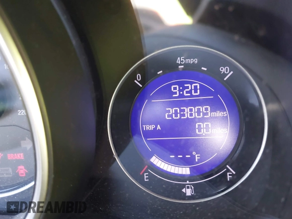 2016 Honda Fit EX with VIN JHMGK5H79GX044411, listed as a IAAI auction lot 41980039 with 203,809 mi miles and . Bid and sale history available at DreamBid. Image 15.