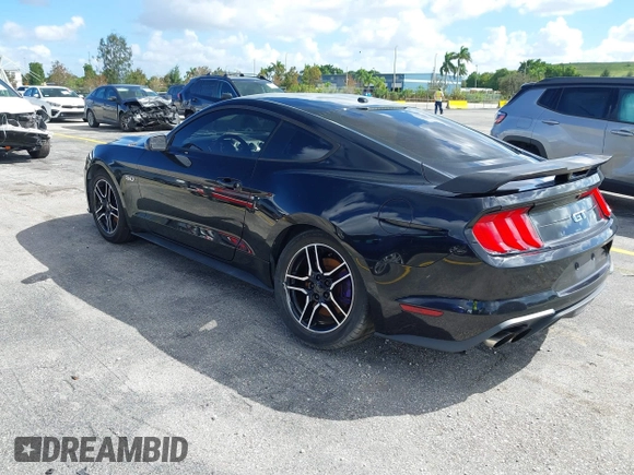 2018 Ford Mustang GT with VIN 1FA6P8CF5J5105518, listed as a IAAI auction lot 40641291 with 123,172 mi miles and . Bid and sale history available at DreamBid. Image 3.