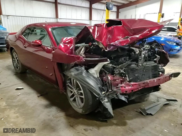 2018 Dodge Challenger GT with VIN 2C3CDZGG5JH283991, listed as a Copart auction lot 51943585 with 0 mi miles and Salvage Title. Bid and sale history available at carsss.com. Image 14.