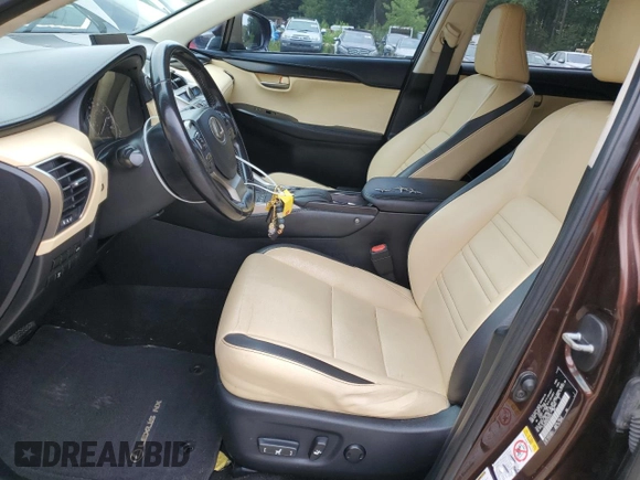 2016 Lexus NX 200t with VIN JTJBARBZ0G2056912, listed as a Copart auction lot 62844385 with 132,477 mi miles and Clean title. Bid and sale history available at DreamBid. Image 7.