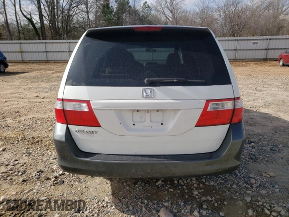 2006 Honda Odyssey LX with VIN 5FNRL38226B057820, listed as a Copart auction lot 48018655 with 233,755 mi miles and Salvage Title. Bid and sale history available at carsss.com. Image 6.
