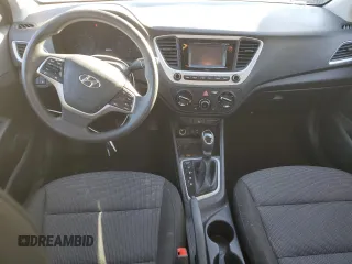 2021 Hyundai Accent SEL with VIN 3KPC24A61ME147734, listed as a Copart auction lot 46595075 with 66,553 mi miles and Salvage Title. Bid and sale history available at carsss.com. Image 8.