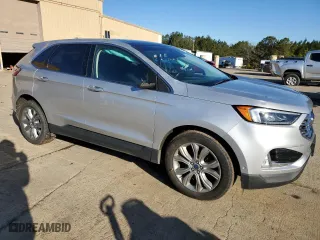 2019 Ford Edge Titanium with VIN 2FMPK3K95KBC37294, listed as a Copart auction lot 46328805 with 138,818 mi miles and Salvage Title. Bid and sale history available at carsss.com. Image 4.