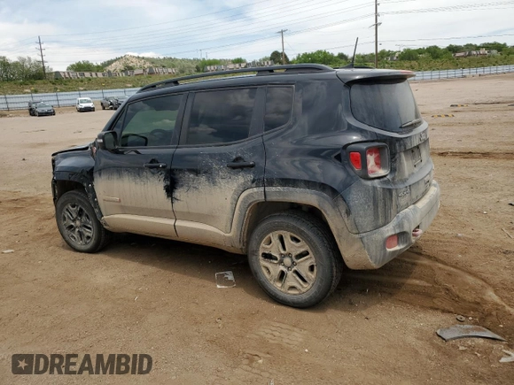 2018 Jeep Renegade Trailhawk z VIN ZACCJBCB9JPH87741, wystawiony jako Copart lot #58161425 z przebiegiem 47 033 mil mil oraz Czysty tytuł • Clean title. Historia ofert i sprzedaży dostępna na DreamBid. Obrazek 2.