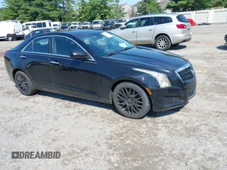 2014 Cadillac ATS Standard RWD with VIN 1G6AA5RA0E0102256, listed as a IAAI auction lot 42659190 with 116,912 mi miles and . Bid and sale history available at DreamBid. Image 1.