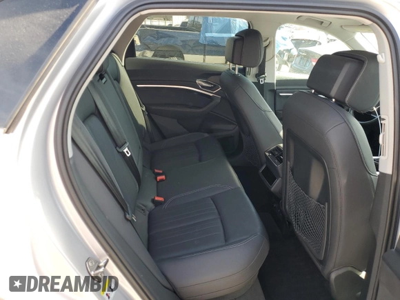2022 Audi e-tron Premium Plus with VIN WA1LAAGE3NB033307, listed as a Copart auction lot 45680685 with 36,127 mi miles and Salvage Title. Bid and sale history available at DreamBid. Image 11.
