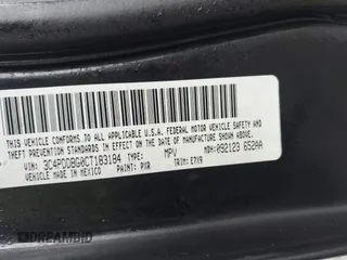 2012 Dodge Journey SXT z VIN 3C4PDDBG0CT183184, wystawiony jako IAAI lot #42372821 z przebiegiem Nie podano mil oraz . Historia ofert i sprzedaży dostępna na DreamBid. Obrazek 9.