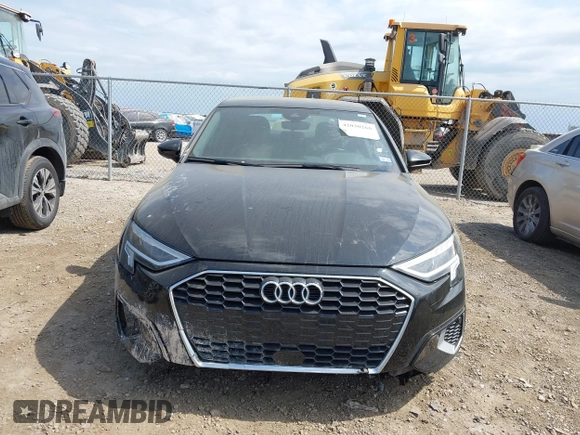 2023 Audi A3 Premium with VIN WAUAUDGY6PA038216, listed as a IAAI auction lot 42030266 with 28,384 mi miles and . Bid and sale history available at DreamBid. Image 13.
