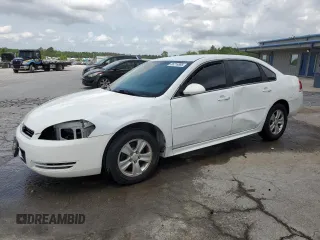 2012 Chevrolet Impala LS Fleet with VIN 2G1WF5E34C1216542, listed as a Copart auction lot 55216385 with 215,674 mi miles and Salvage Title. Bid and sale history available at DreamBid. Image 1.